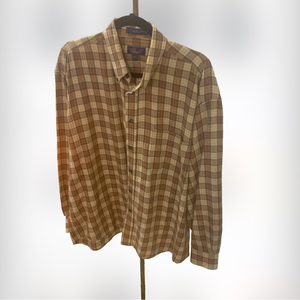Enro Shirts Enro English Twill‎ Button Down Shirt Size XL